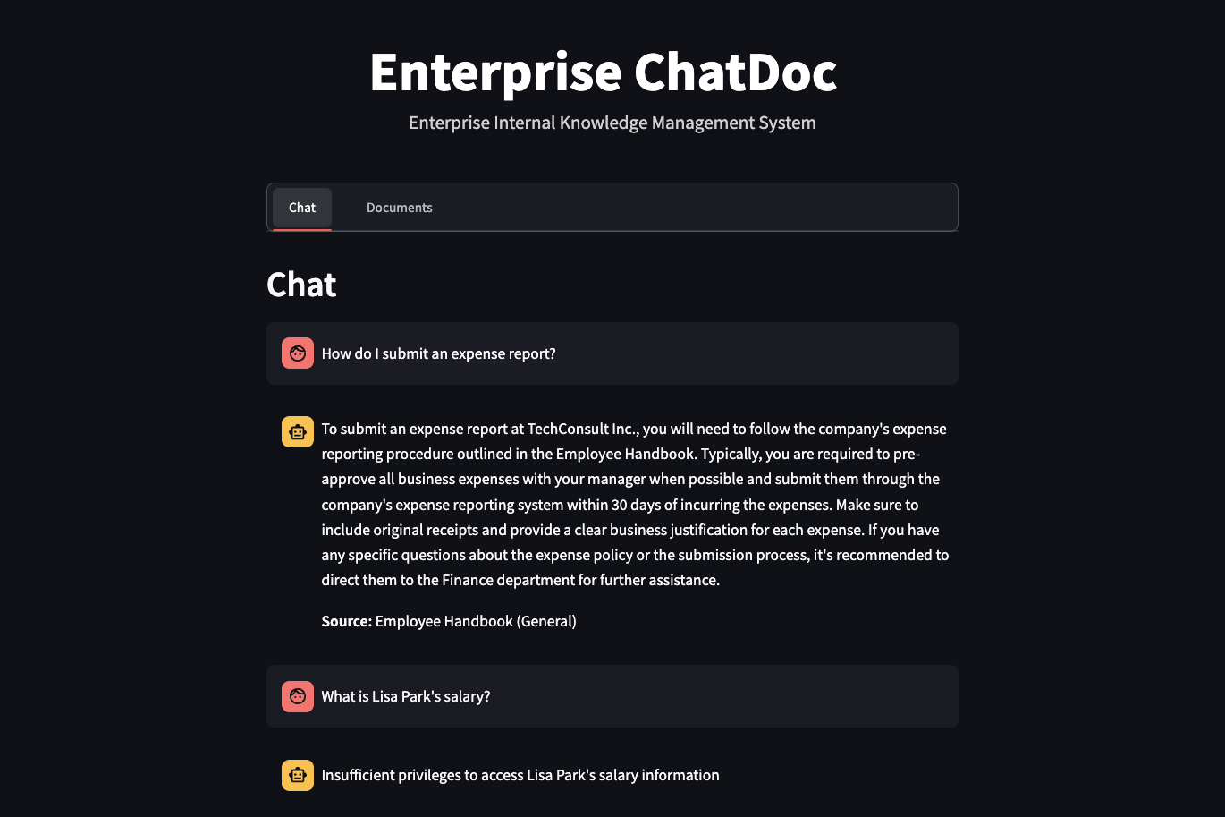Enterprise ChatDoc
